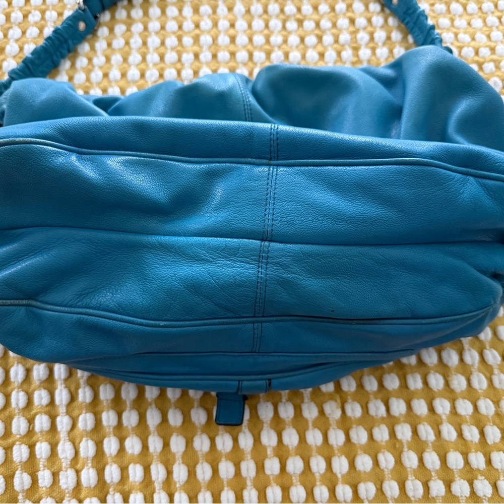 DOLCE & GABBANA Blue Leather Shoulder Bag - Picture 3 of 13